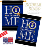 US Air Force Home - Military Americana Vertical Impressions Decorative Flags HG140631 Made In USA