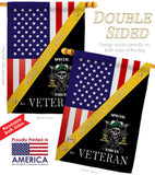 Home of Arny Special Forces - Military Americana Vertical Impressions Decorative Flags HG140893 Made In USA