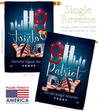 911 Remember Honor - Military Americana Vertical Impressions Decorative Flags HG192275 Made In USA