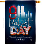 911 Remember Honor - Military Americana Vertical Impressions Decorative Flags HG192275 Made In USA