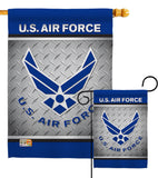 US Air Force - Military Americana Vertical Impressions Decorative Flags HG108421 Printed In USA