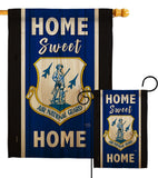 Home Sweet Air National Guard - Military Americana Vertical Impressions Decorative Flags HG108447 Made In USA