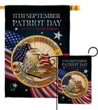 Patriot Day 911 - Military Americana Vertical Impressions Decorative Flags HG137288 Made In USA