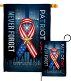 911 Never Forget - Military Americana Vertical Impressions Decorative Flags HG137290 Made In USA
