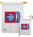 82nd. Airborne - Military Americana Vertical Impressions Decorative Flags HG140316 Made In USA