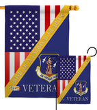 Home of Air National Guard - Military Americana Vertical Impressions Decorative Flags HG140610 Made In USA