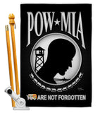 POW / MIA - Military Americana Vertical Impressions Decorative Flags HG108062