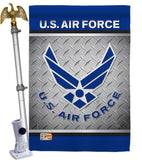 US Air Force - Military Americana Vertical Impressions Decorative Flags HG108421 Made In USA