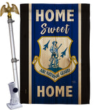 Home Sweet Air National Guard - Military Americana Vertical Impressions Decorative Flags HG108447 Made In USA