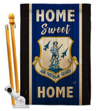 Home Sweet Air National Guard - Military Americana Vertical Impressions Decorative Flags HG108447 Made In USA