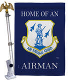 Home of Air National Guard Airman - Military Americana Vertical Impressions Decorative Flags HG108470 Made In USA