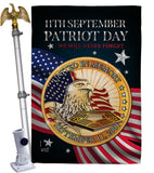 Patriot Day 911 - Military Americana Vertical Impressions Decorative Flags HG137288 Made In USA