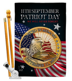 Patriot Day 911 - Military Americana Vertical Impressions Decorative Flags HG137288 Made In USA