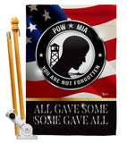 Not Forgotten POW MIA - Military Americana Vertical Impressions Decorative Flags HG140000 Made In USA