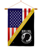 You Not Forgotten - Military Americana Vertical Impressions Decorative Flags HG140014 Made In USA