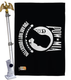 POW/MIA - Military Americana Vertical Impressions Decorative Flags HG140307 Made In USA