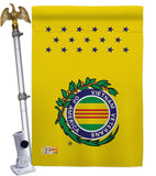Vietnam War - Military Americana Vertical Impressions Decorative Flags HG140362 Made In USA