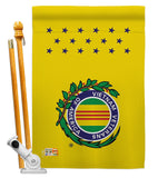 Vietnam War - Military Americana Vertical Impressions Decorative Flags HG140362 Made In USA