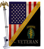 Home of Special Forces Airborne - Military Americana Vertical Impressions Decorative Flags HG140889 Made In USA