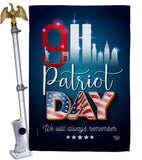 911 Remember Honor - Military Americana Vertical Impressions Decorative Flags HG192275 Made In USA