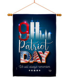 911 Remember Honor - Military Americana Vertical Impressions Decorative Flags HG192275 Made In USA