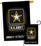 U.S. Army - Military Americana Vertical Impressions Decorative Flags HG108061 Imported