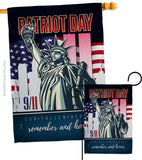 Our Fallen Heroes - Military Americana Vertical Impressions Decorative Flags HG108444 Made In USA