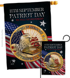 Patriot Day 911 - Military Americana Vertical Impressions Decorative Flags HG137288 Made In USA