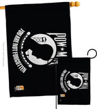 POW/MIA - Military Americana Vertical Impressions Decorative Flags HG140307 Made In USA