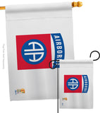 82nd. Airborne - Military Americana Vertical Impressions Decorative Flags HG140316 Made In USA
