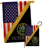 Home of 2nd Cavalry Regiment - Military Americana Vertical Impressions Decorative Flags HG140895 Made In USA