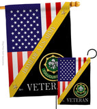 Home of 2nd Cavalry Regiment - Military Americana Vertical Impressions Decorative Flags HG140895 Made In USA