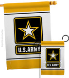 US Army - Military Americana Vertical Impressions Decorative Flags HG170031 Made In USA