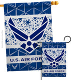 Air Force - Military Americana Vertical Impressions Decorative Flags HG170148 Made In USA