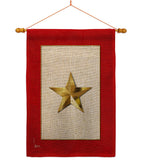 Gold Star - Military Americana Vertical Impressions Decorative Flags HG141082 Made In USA