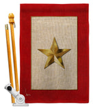 Gold Star - Military Americana Vertical Impressions Decorative Flags HG141082 Made In USA