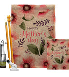 Pink Floral Mother - Mothers Day Summer Vertical Impressions Decorative Flags HG120075 Made In USA