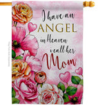 I Have An Angel - Mothers Day Summer Vertical Impressions Decorative Flags HG120098 Made In USA