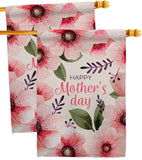 Pink Floral Mother - Mothers Day Summer Vertical Impressions Decorative Flags HG120075 Made In USA