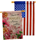 I Have An Angel - Mothers Day Summer Vertical Impressions Decorative Flags HG120098 Made In USA