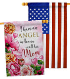 I Have An Angel - Mothers Day Summer Vertical Impressions Decorative Flags HG120098 Made In USA