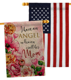 I Have An Angel - Mothers Day Summer Vertical Impressions Decorative Flags HG120098 Made In USA