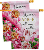 I Have An Angel - Mothers Day Summer Vertical Impressions Decorative Flags HG120098 Made In USA