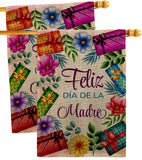 Feliz Dia De La Madre - Mothers Day Summer Vertical Impressions Decorative Flags HG120099 Made In USA