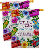 Feliz Dia De La Madre - Mothers Day Summer Vertical Impressions Decorative Flags HG120099 Made In USA