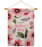 Pink Floral Mother - Mothers Day Summer Vertical Impressions Decorative Flags HG120075 Made In USA