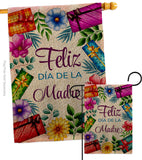 Feliz Dia De La Madre - Mothers Day Summer Vertical Impressions Decorative Flags HG120099 Made In USA