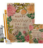 Mother In Heaven - Mother's Day Summer Vertical Impressions Decorative Flags HG115235 Made In USA