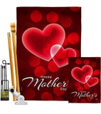 Love Mother's Day - Mother's Day Summer Vertical Impressions Decorative Flags HG192362 Made In USA