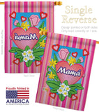 Mamá - Mother's Day Summer Vertical Impressions Decorative Flags HG115078S Made In USA